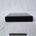 Placa Quadrada de Obsidiana Negra - 7cm  - Unidade